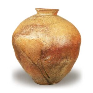 Shigaraki ware: jar.