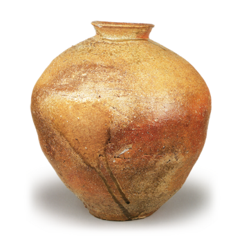 Shigaraki ware: jar.