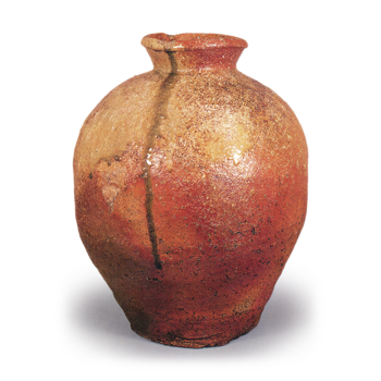 Shigaraki ware: jar.