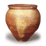 Shigaraki ware: large jar.