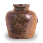 Iga ware: small jar.