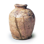 Shigaraki ware: jar.