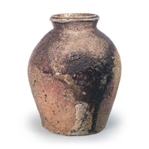 Shigaraki ware: jar.