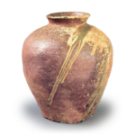 Shigaraki ware: jar.