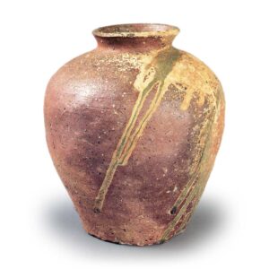 Shigaraki ware: jar.