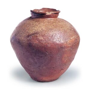 Shigaraki ware: jar.