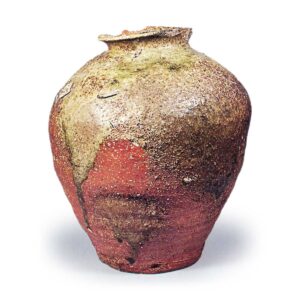 Shigaraki ware: jar.