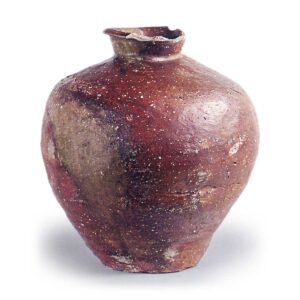 Shigaraki ware: jar.