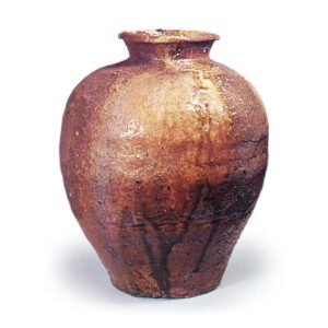 Shigaraki ware: jar.