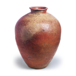 Shigaraki ware: jar.