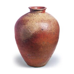 Shigaraki ware: jar.