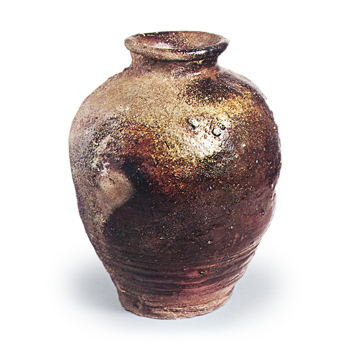 Shigaraki ware: jar.