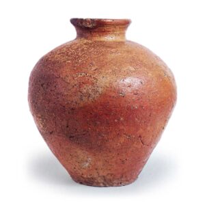 Shigaraki ware: jar.