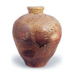 Shigaraki ware: jar.