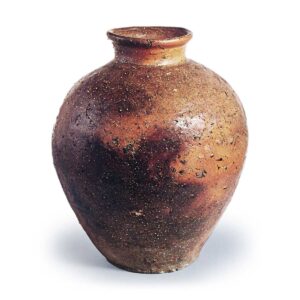 Shigaraki ware: jar.