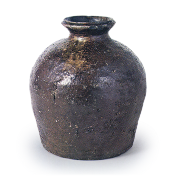 Shigaraki ware: jar.