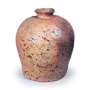 Shigaraki ware: jar.