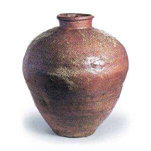 Shigaraki ware: jar.