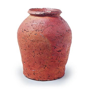 Shigaraki ware: jar.