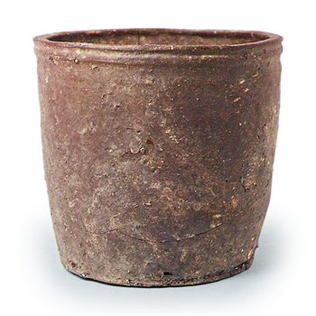 Shigaraki ware: pail.