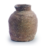 Iga ware: small beaked jar.