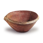 Bizen ware: mortar.