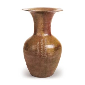 Bizen ware: flower vase.