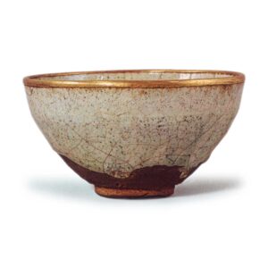 Seto tea bowl of Haku (white) temmoku type