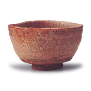 Shino tea bowl