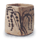 Shino mukōzuke bowl with design of mochibana (New Year's decora-tion)