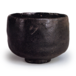 Chōjirō: tea bowl, known as "Ōguro", Black Raku