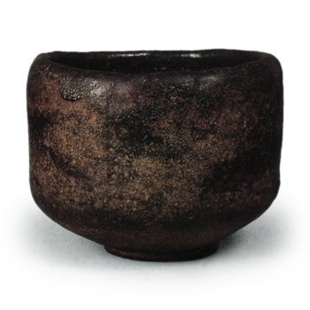 Chōjirō: tea bowl, known as "Ayame", Black Raku