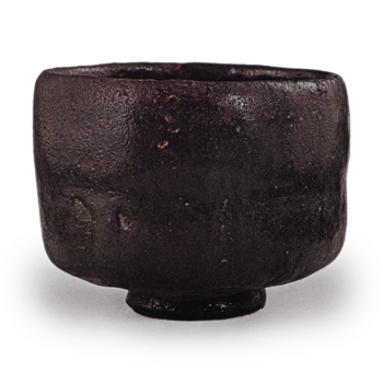 Chōjirō: tea bowl, known as "Tõkabo", Black Raku