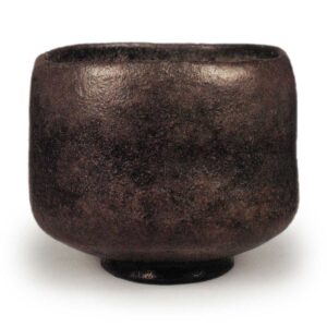 Chōjirō: tea bowl, known as "Kaburo", Black Raku