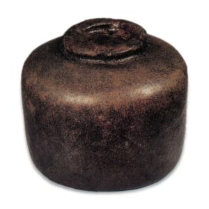 Chōjirō: tea bowl, known as "Kaburo", Black Raku
