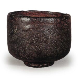 Chōjirō: tea bowl, known as "Makomo", Black Raku