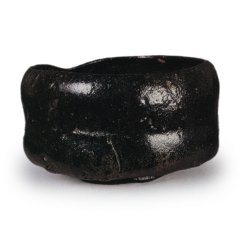 Chōjirō: tea bowl, known as "Yugyo", Black Raku