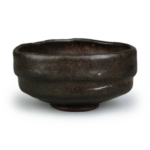 Attributed to Jökei: tea bowl, known as "Kuroki", Black Raku