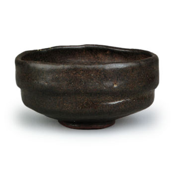 Attributed to Jökei: tea bowl, known as "Kuroki", Black Raku