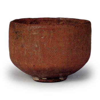 Chōjirō: tea bowl, known as "Mu-ichimotsu", Red Raku