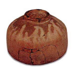 Chōjirō: tea bowl, known as "Ichimonji", Red Raku