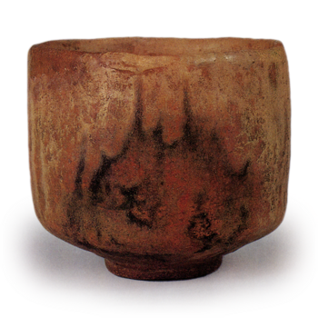 Chōjirō: tea bowl, known as "Miwa", Red Raku