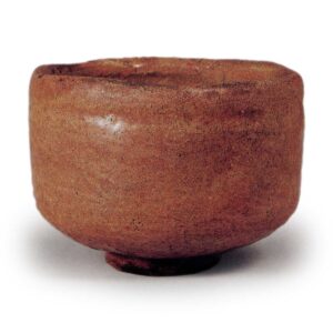 Chōjirō: tea bowl, known as "Eda-gaki", Red Raku