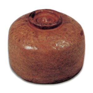 Chōjirō: tea bowl, known as "Eda-gaki", Red Raku