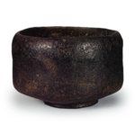 Chōjiro: tea bowl, known as "Katatsumuri", Black Raku