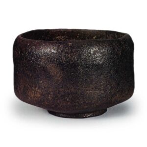 Chōjiro: tea bowl, known as "Katatsumuri", Black Raku