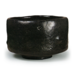 Chojiro: tea bowl, Black Raku