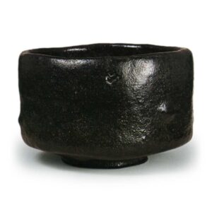 Chojiro: tea bowl, Black Raku