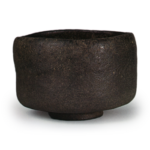 Chōjiro: tea bowl, Black Raku