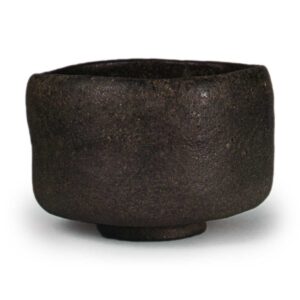 Chōjiro: tea bowl, Black Raku